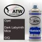 Preview: Opel, Dark Labyrinth Mica, GIQ: 400ml Sprühdose, von ATW Autoteile West.